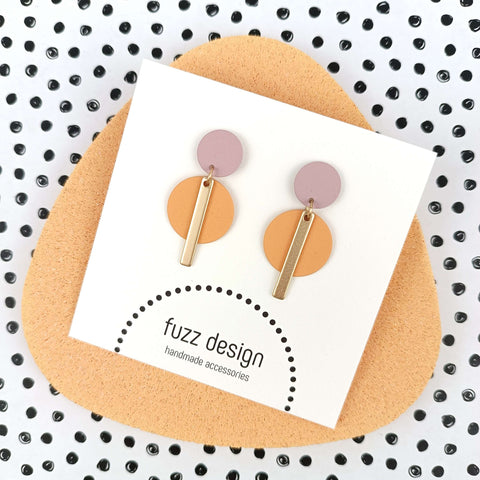 Subtle And Sweet | Peach & Gold & Mauve