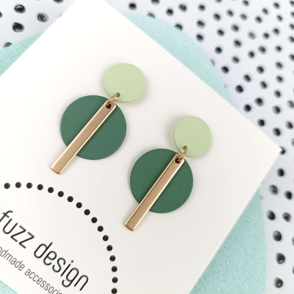 Subtle And Sweet | Soft Green & Gold & Pastel Green