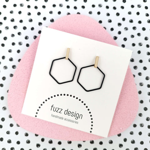 Hexalicious | Small | Black & Gold