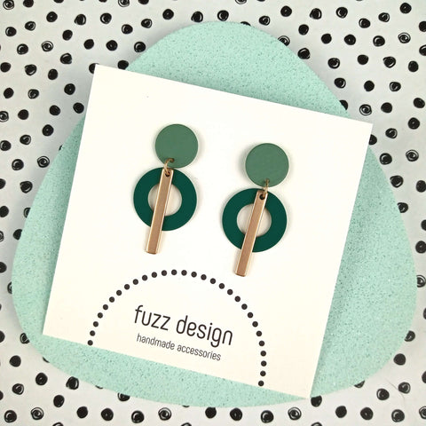 Something Sweet | Gold & Forest Green & Soft Green