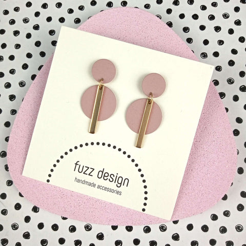 Subtle And Sweet | Gold & Mauve