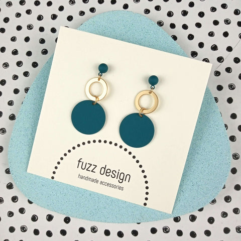 Moonlight Magic | Teal & Gold