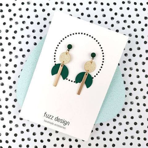 Wild Heart | Gold & Forest Green